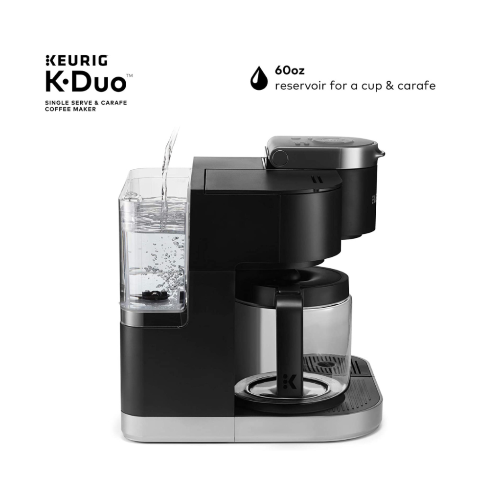 Keurig KDuo Single Serve and Carafe Coffee Maker (Black)