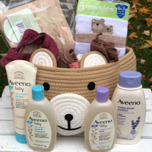 "Welcome Baby!" Gift Basket