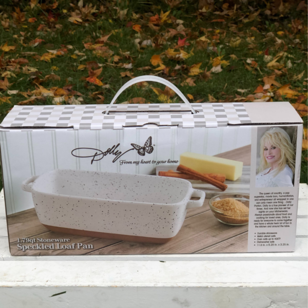 Dolly Parton Speckled Loaf Pan