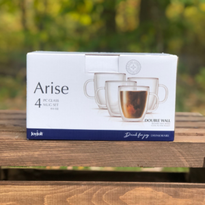 4-Pieace Glass Mug Set