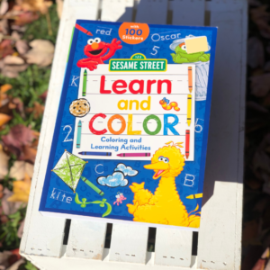 Sesame Street "Learn and Color" Activity Book